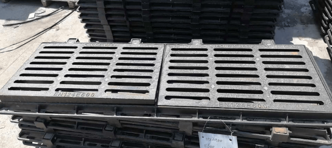 台山球墨铸铁连体双篦展示